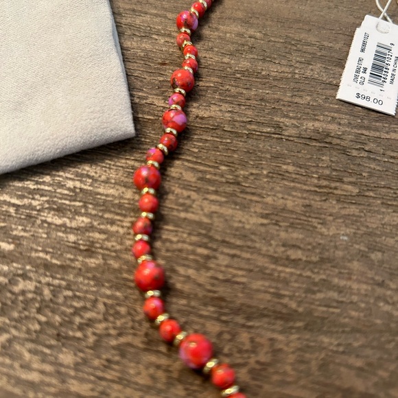 Kendra Scott necklace Jovie 14k plated & magnesite beaded necklace - Picture 6 of 6